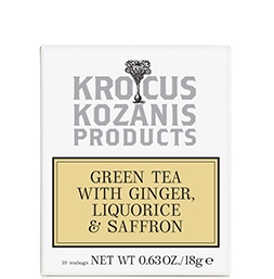 Grüner Tee mit Ingwer, Lakritze und Safran