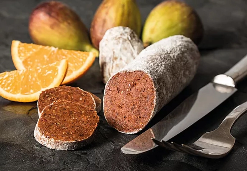 Feigen Salami mit Orange